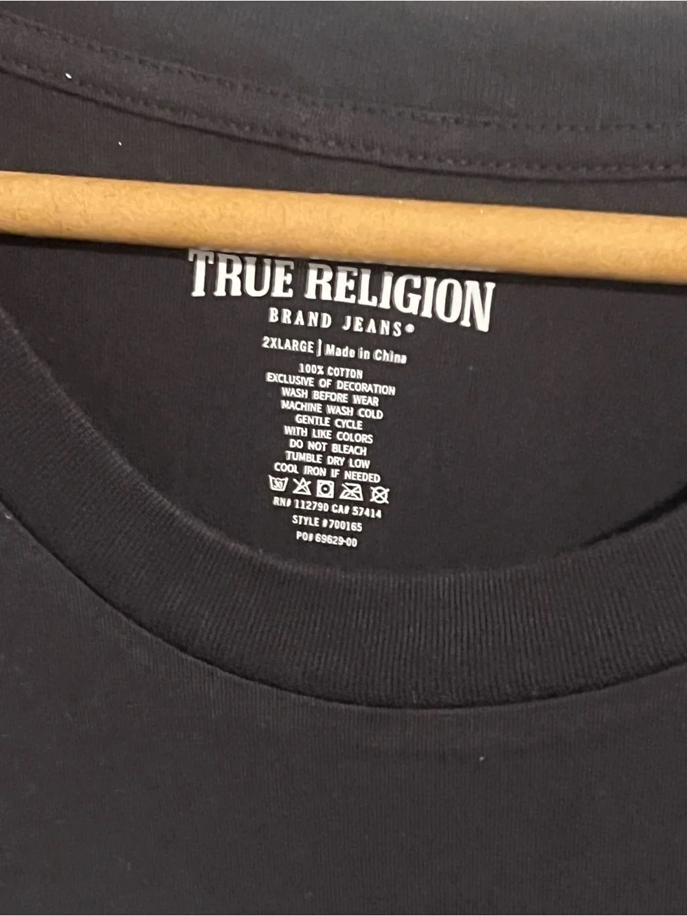 NWT $62 True Religion t shirt sz xx large